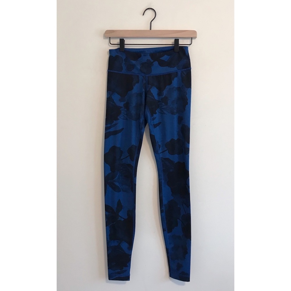 Lululemon Wunder Under Jumbo Inky Floral Leggings